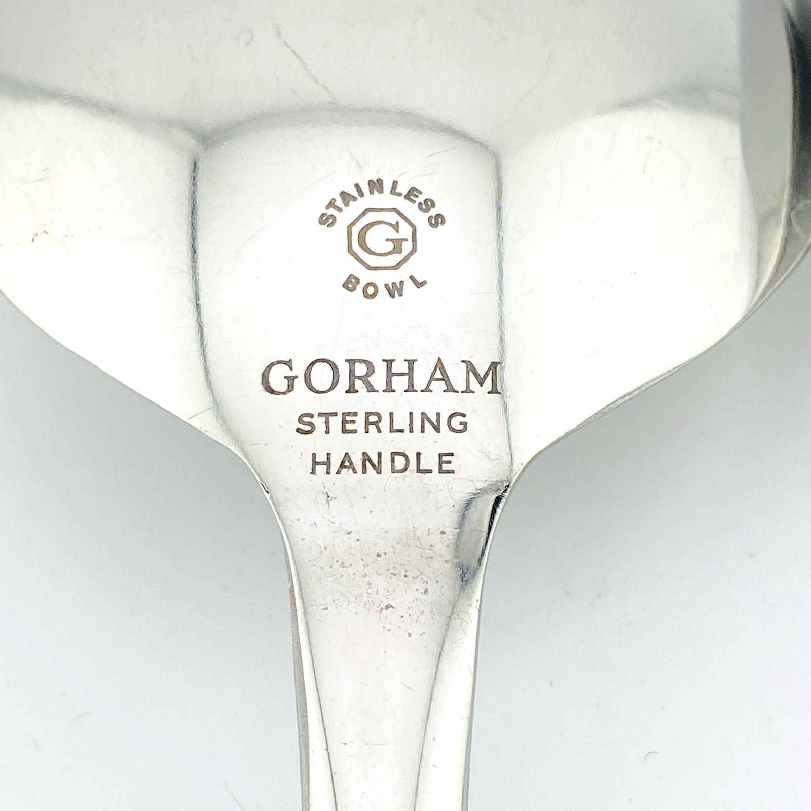 Gorham Strasbourg Sterling Handle Salad Servers