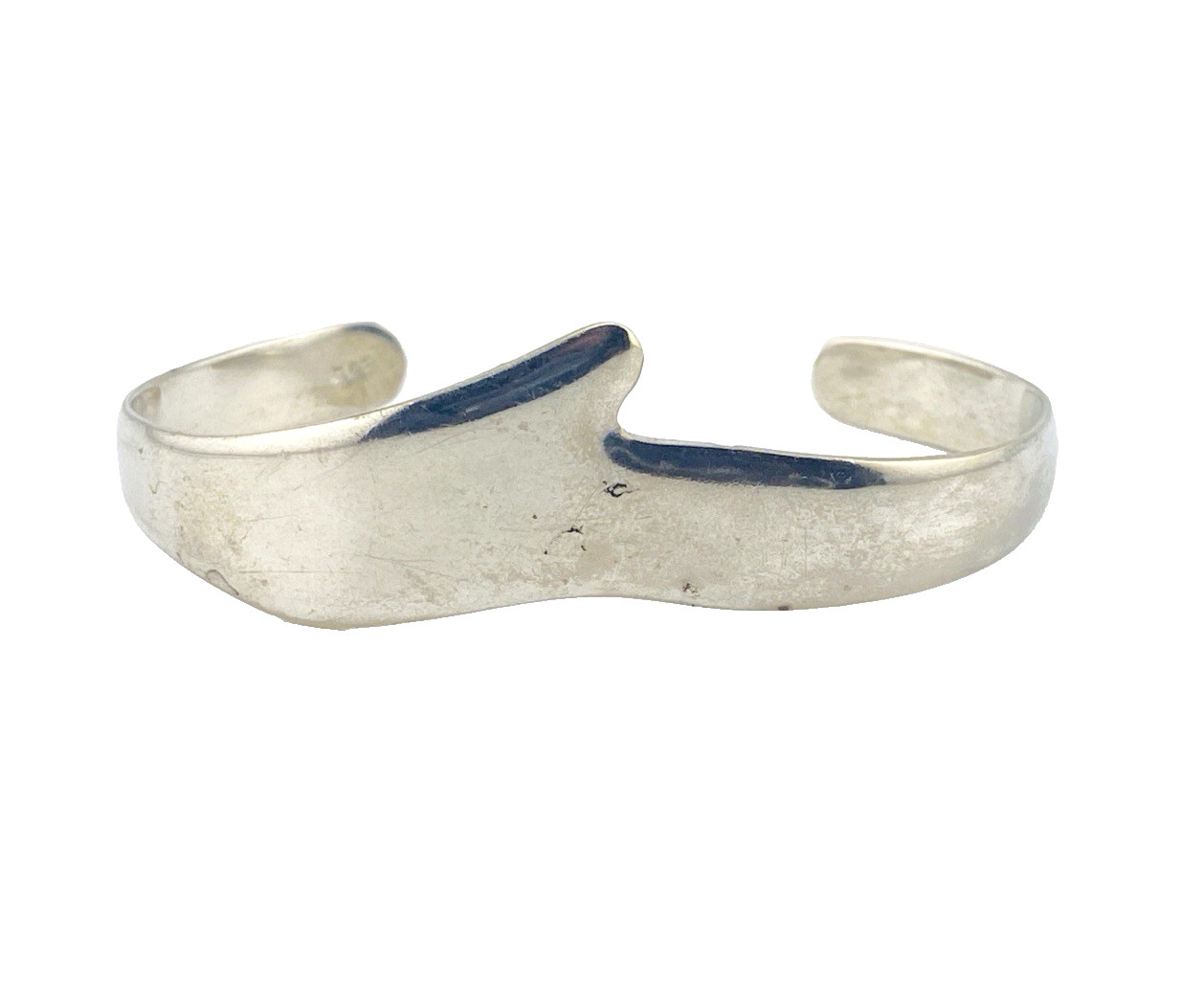 Vintage Mexican Modernist Tree Trunk Cuff Bracelet