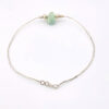 Vintage Mint Green Turquoise Liquid Silver Necklace