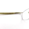 Alain Mikli half rim eyeglass frames gray gunmetal handmade in France model A0022-08