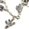 vintage arizona sterling silver charm bracelet figural charms southwestern
