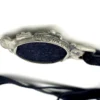 Elias fine pewter art nouveau pendant necklace with velvet ribbon and adjustable slide
