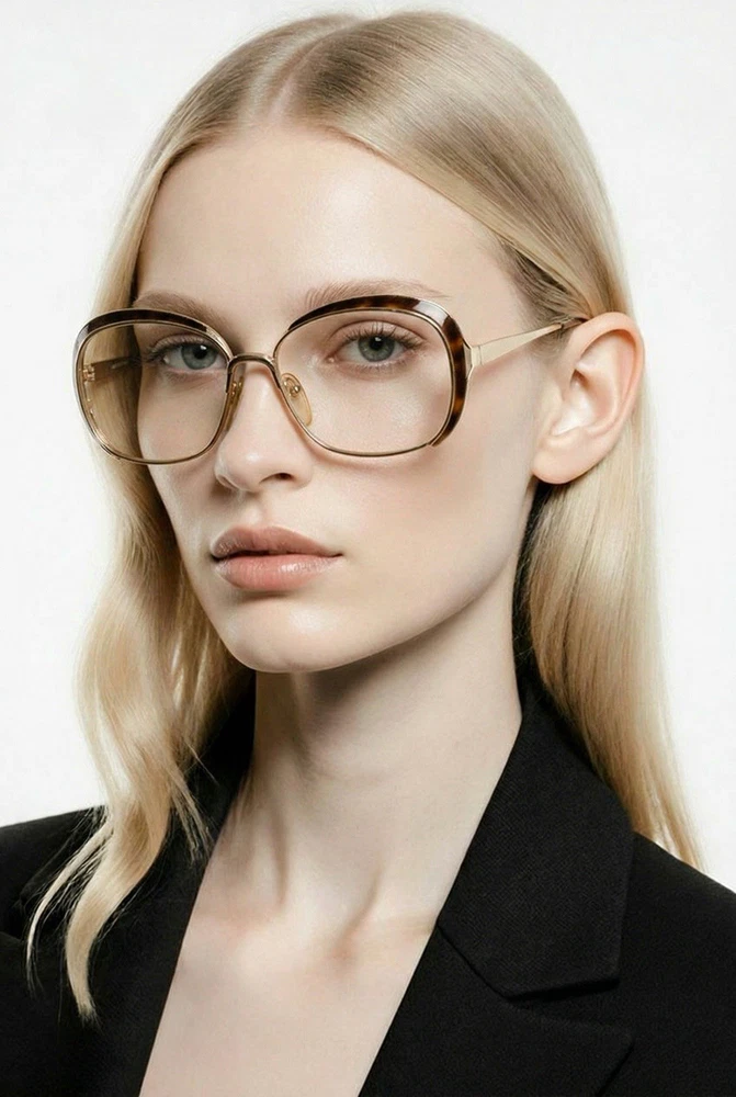 Vintage Christian Dior Sunglass Frames 2132 Gold Tortoise 54 16 No Lenses