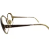 Vintage christian dior eyeglass frames gold tortoise brow 1970s model 2132 no lenses
