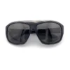 Yves Saint Laurent YSL 2345/S oversized wrap sunglasses matte black frame tortoise inset 59mm