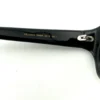 Yves Saint Laurent YSL 2345/S oversized wrap sunglasses matte black frame tortoise inset 59mm