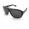 Yves Saint Laurent YSL 2345/S oversized wrap sunglasses matte black frame tortoise inset 59mm