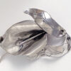 Modernist Sterling Silver Calla Lily Brooch