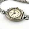 Antique Tavannes ladies wristwatch Edwardian gold filled case Wadsworth Swiss movement