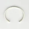 Aquabeet sterling silver cuff bracelet stamped with Peace Love & Understanding.