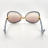 Ted Lapidus vintage sunglasses back view