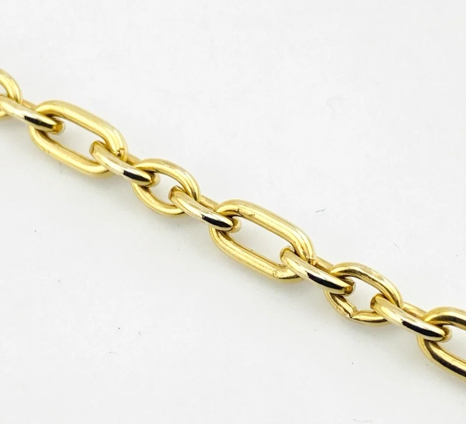 Vintage 12K gold filled pocket watch chain with dog clip