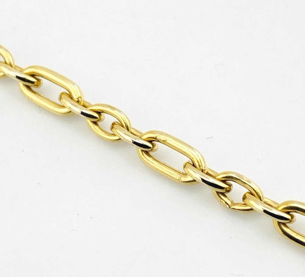 Vintage 12K gold filled pocket watch chain with dog clip