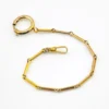 Art Deco gold plated bar link watch chain