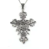 Guglielmo Cini Sterling Silver Putti Cross Pendant