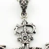 Guglielmo Cini Sterling Silver Putti Cross Pendant