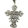Guglielmo Cini Sterling Silver Putti Cross Pendant
