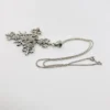 Guglielmo Cini Sterling Silver Putti Cross Pendant
