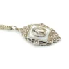 Creed sterling silver Our Lady pendant necklace