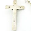 Simmons sterling silver quartz crystal rosary