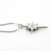 Sterling silver North Star pendant necklace