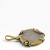 Replica Atocha 8 Reales treasure coin pendant in vermeil setting