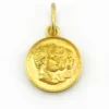 French Napoleon Family Coin Pendant in Gold Vermeil