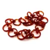 Vintage Faux Tortoise Celluloid Link Necklace Art Deco Statement