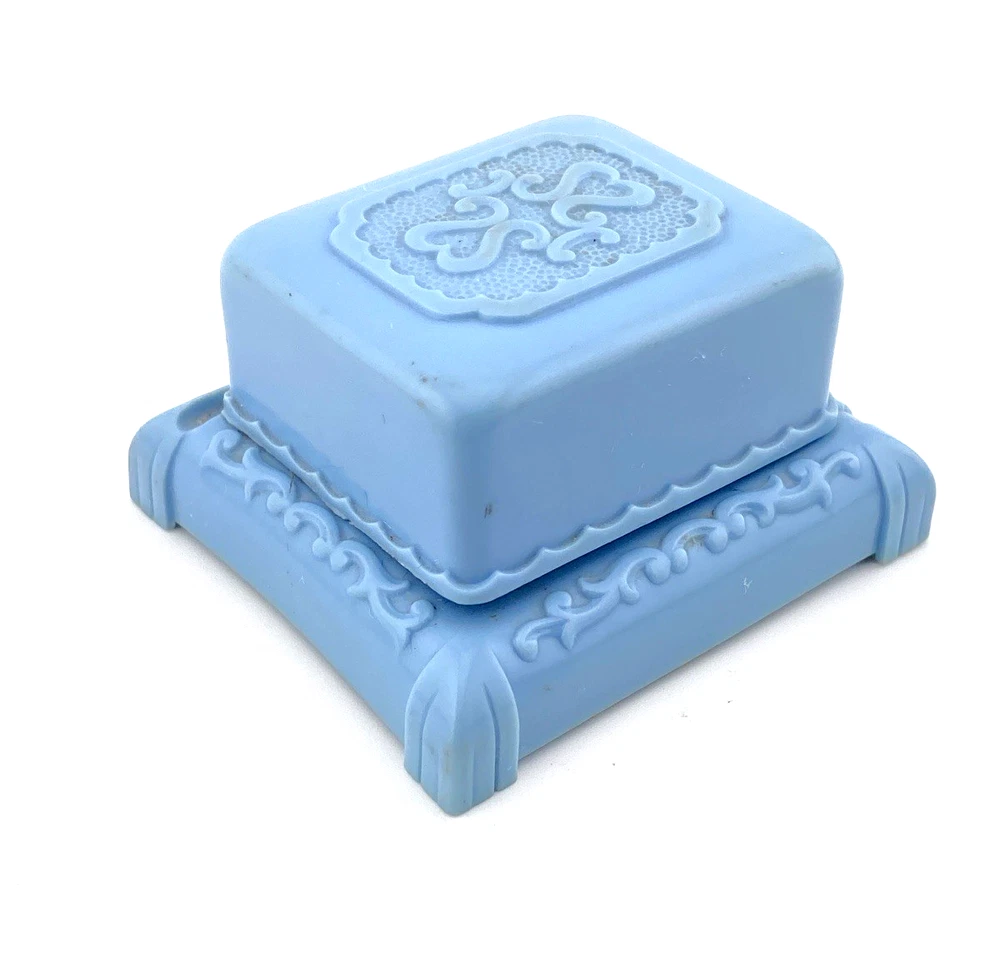 Vintage Alston Blue Ring Presentation Box Made in USA c1950s