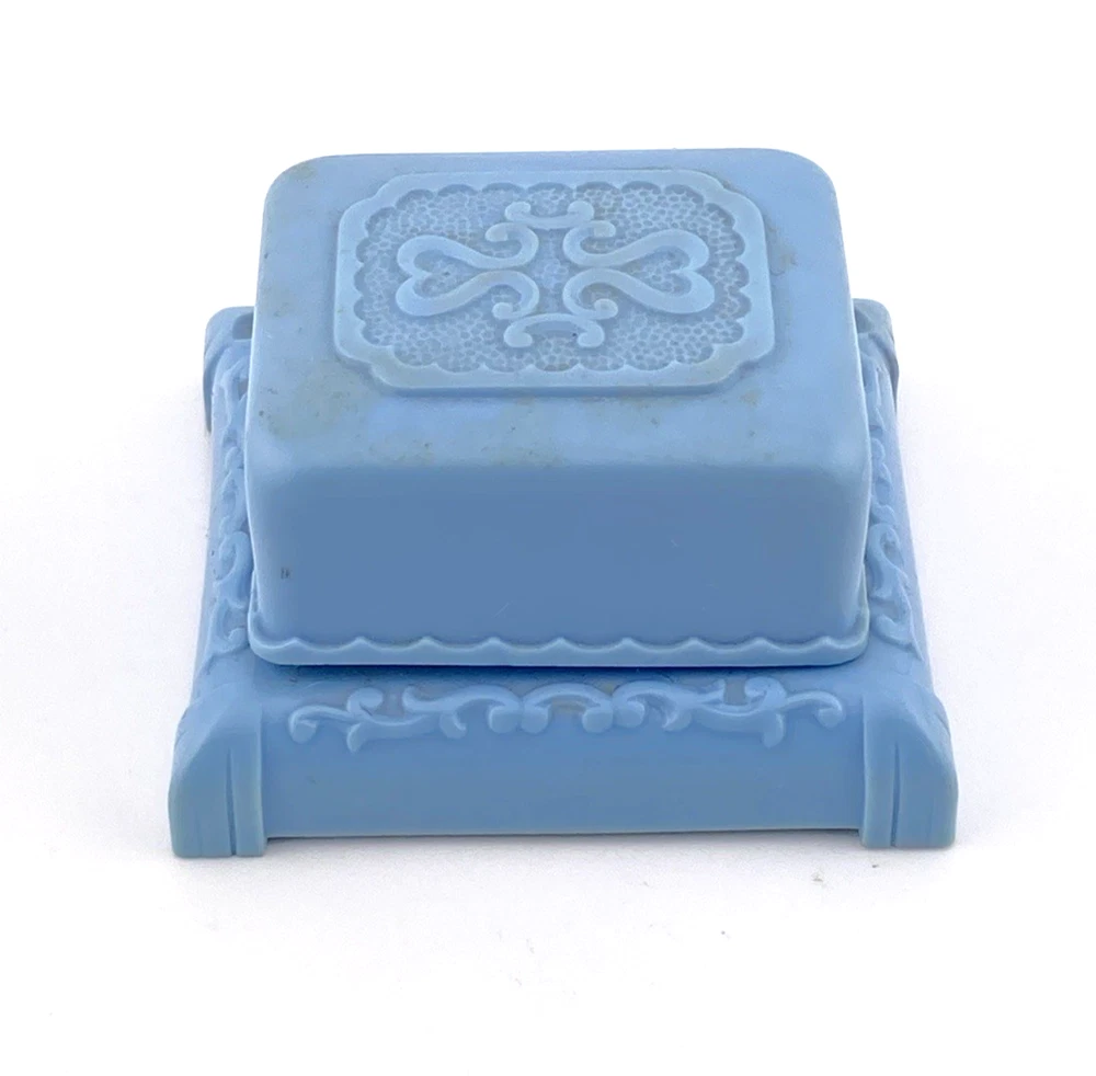 Vintage Alston Blue Ring Presentation Box Made in USA c1950s