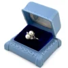 Vintage Alston Blue Ring Presentation Box Made in USA c1950s