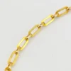 1930s gold filled pocket watch chain with dog clip