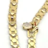 Attributed 1948 Alfred Philippe Trifari honeycomb cravat necklace with moonstone glass clasp