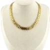 1945 Crown Trifari Honeycomb Collar Necklace by Alfred Philippe – SKU 9876