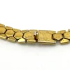 1945 Crown Trifari Honeycomb Collar Necklace by Alfred Philippe – SKU 9876