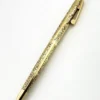 Vintage Sheaffer Imperial 12K gold filled ballpoint pen with engraved Grapes and Leaves pattern and White Dot clip