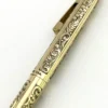 Vintage Sheaffer Imperial 12K gold filled ballpoint pen with engraved Grapes and Leaves pattern and White Dot clip