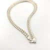 Vintage Italian sterling silver Modernist collar necklace with graduated dimensional spearhead fringe links