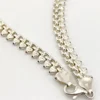 Vintage Italian sterling silver Modernist collar necklace with graduated dimensional spearhead fringe links