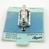 Vintage Benrus Sterling Silver Working Hourglass Charm NOS Original Card