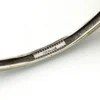 Sterling hallmark inside vintage patterned silver bangle bracelet