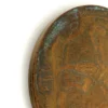 1909 Hudson-Fulton bronze medal showing Robert Fulton’s portrait above three seated allegorical women and a model steamboat.