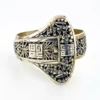 Chinese export silver buckle bracelet with pierced bamboo, flowers, figures and raised Chinese characters