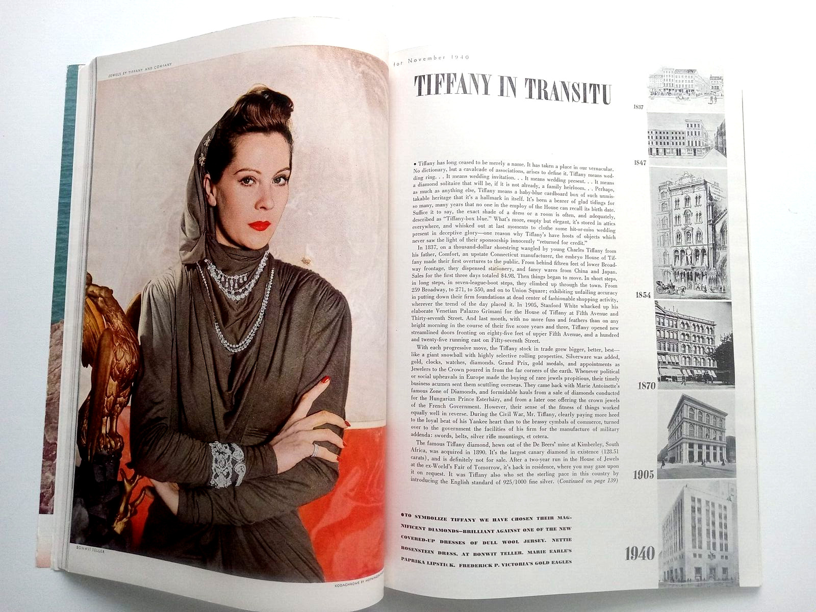 Harpers Bazaar Fashion Magazine November 1940 – PreAdored®