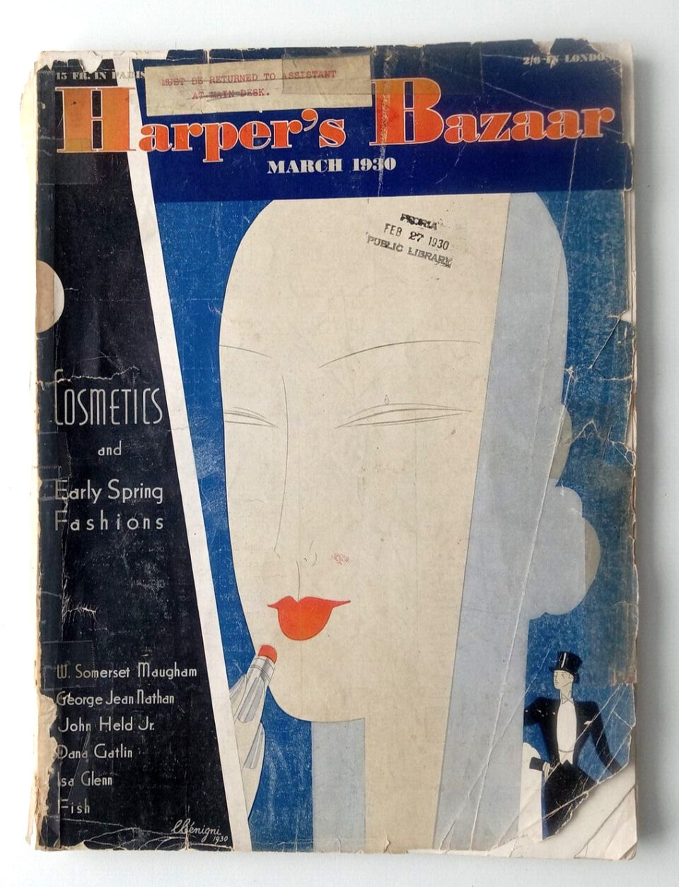 Harpers Bazaar Magazine March 1930