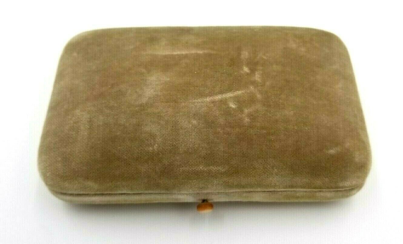 Antique Bulova Watch Silk and Velvet Presentation Box