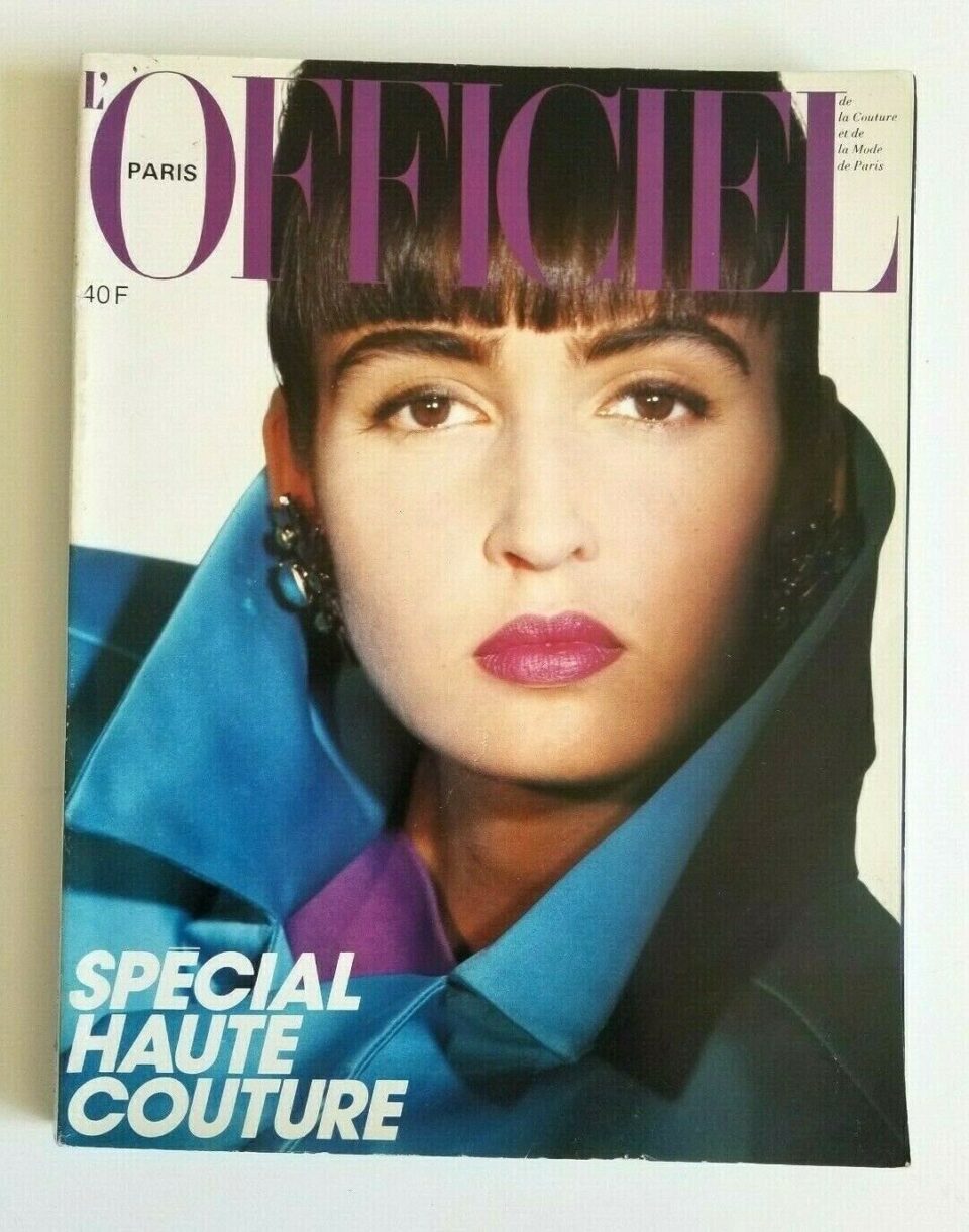 Vintage French Fashion Magazine L'Officiel September 1985 Special HAUTE COUTURE