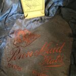 Penn Maid Art Deco Ladies Hat Black Velvet Cloche Origina TAG Rhinestone Hat Pin