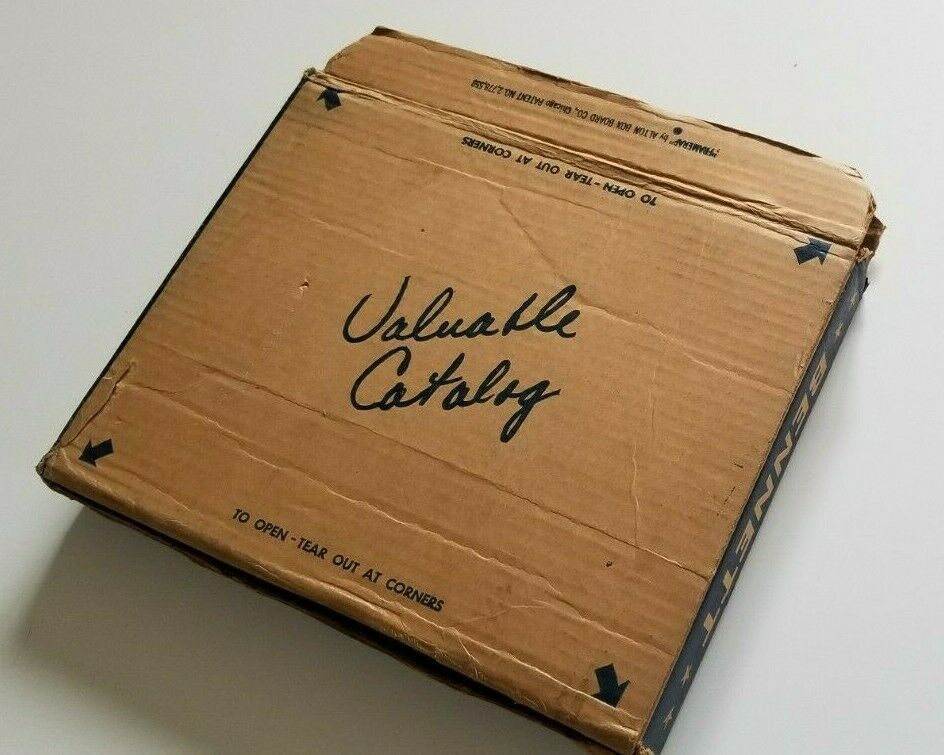 VTG Bennett Brothers Blue Book Of Quality Merchandise 1966 Fine Jewelry Watches