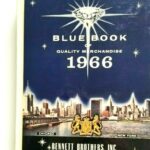 VTG Bennett Brothers Blue Book Of Quality Merchandise 1966 Fine Jewelry Watches